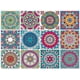 thumbnail image 1 of Azulejo autoadhesivo transparentes 15x15 Mandala, 1 of 5