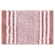 thumbnail image 1 of Alfombra de Baño REGALWOVEN, Alfombras de Baño de Microfibra Extra Suaves y Absorbentes, Alfombra de Piso Antideslizante con Rayas Esponjosas Marrón Rosado 16" x 24", 1 of 6