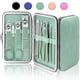 thumbnail image 1 of Set de Manicura BLESWIN de 10 Piezas con Estuche PU Verde Portátil, 1 of 2