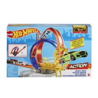 Energy Track Hot Wheels + 1 Dcc Para Niños Con Coche A Escala 1:64