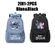thumbnail image 1 of MINISO Stitch Backpack for Girl Boy Student Teenager Children Rucksack Kids Birthday Gift Women Casual School Bag, 1 of 3