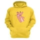 thumbnail image 1 of Polerón Canguro La Pantera Rosa Amarillo Talla L Unisex, 1 of 3