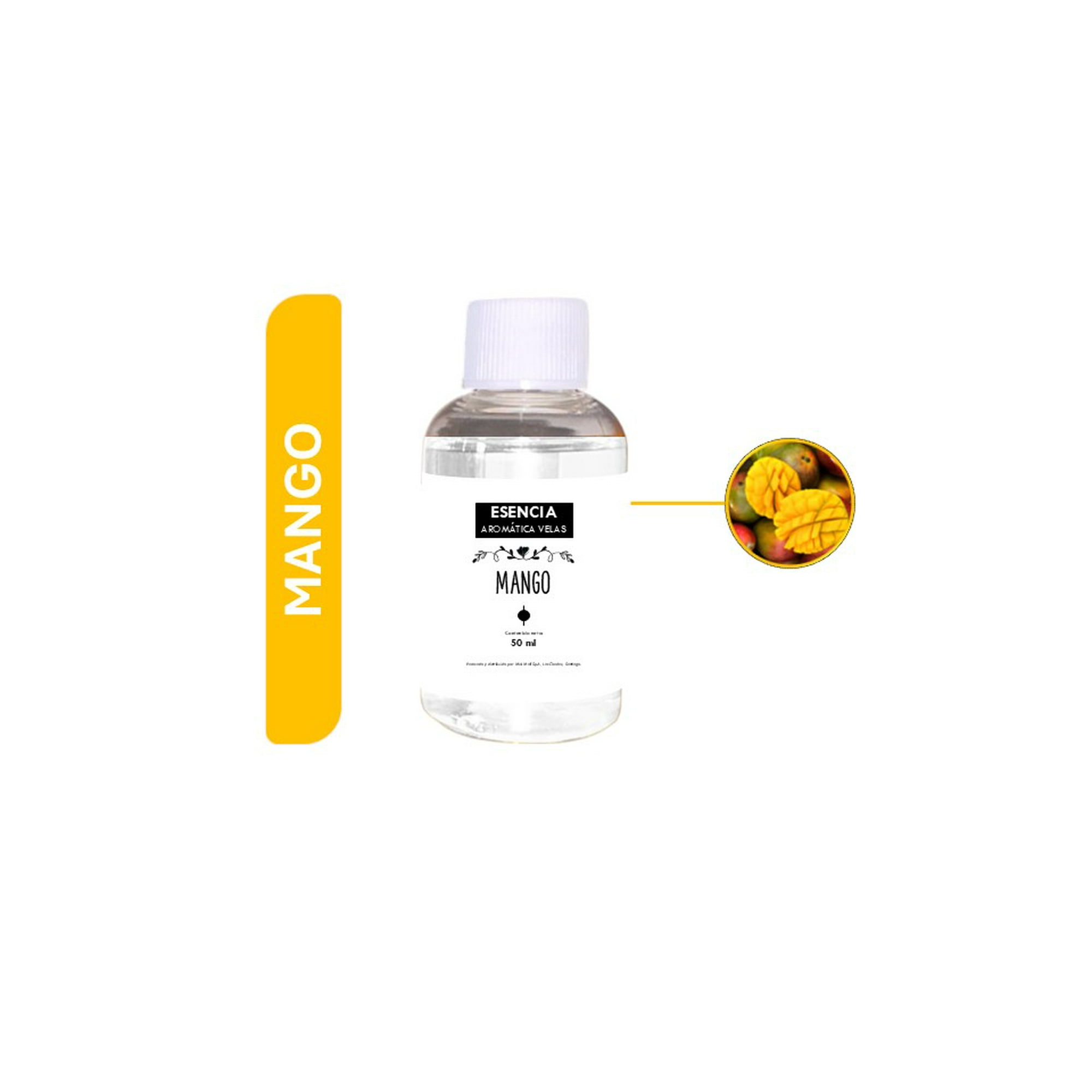 Aromas Mini Mall - Esencias Aromáticas Pura Para Velas De Soya Y Parafina 50ml Mango