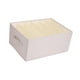thumbnail image 3 of Contenedor De Almacenamiento De Ropa Contenedor De Almacenamiento Resistente Para Edredones Libros Sábanas XL Beige 6 Rejillas, 3 of 3