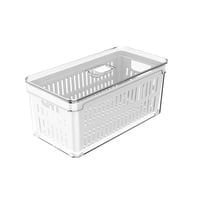 Ou - Organizador De Refrigerador Con Tapa Clear Fresh 30 X 15 X 13 Cm