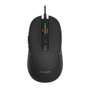 Philips - Mouse Gamer Usb 7 Botones 3600Dpi Rgb Spk9414