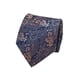 thumbnail image 1 of Hombres 3.15 pulgadas corbata con patrones con cuadrado de bolsillo impreso floral, corbata formal profesional de los hombres, corbata a rayas azul casual, 1 of 3