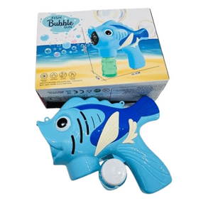 Genérico - Pack X 3 Juguete Lanza Burbuja Delfin 2 Tonos 10 Tiros New2024