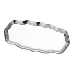 Magideal - Bandeja De Almacenamiento De Estilo Nórdico, Bandeja Organizadora, Decoración De Encimera De Baño, Bandeja Para Servir, Plato De Pastelería Para , Plata