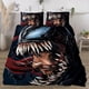 thumbnail image 3 of Venom 3-Piece Bedding Set For Kids Boys Girls Adult Cartoon Warm Cute Fashion Holiday Present Gift Bed Sheets, 3 of 5