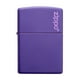 thumbnail image 1 of Encendedor Classic Purple Matte Morado Zp237zl, 1 of 3