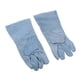 thumbnail image 3 of Guantes de soldadura de cuero de vaca Guantes de protección Soldador manos 30cm gris, 3 of 5
