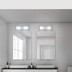 thumbnail image 3 of Lámpara de tocador LED de acero inoxidable, luz de pared para baño, espejo frontal, lámpara para baño, sala de estar y hogar., 3 of 5
