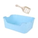 thumbnail image 2 of Caja de Arena para Gatos con Tapa Abierta, Orinal Grande, Inodoro Profundo, a Prueba de Salpicaduras, Caja de Arena Elevada Portátil para Todo Tipo de, 2 of 5