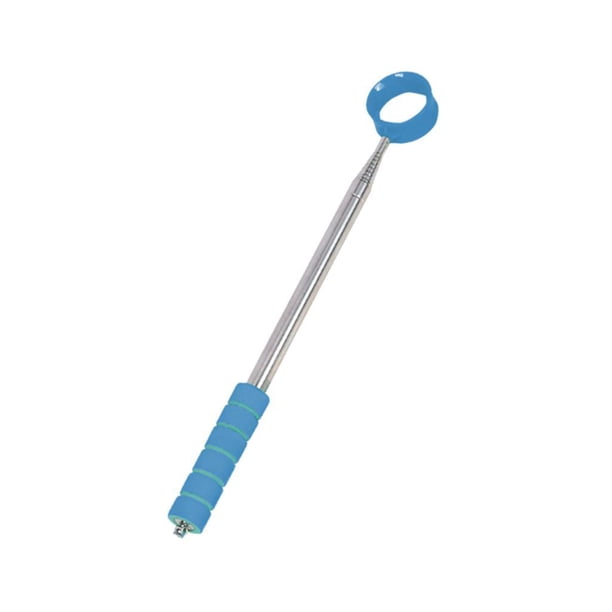 Herramienta telescópica para recuperar pelotas de Golf, regalos para golfistas, cuchara de bloqueo, cómoda recogida de pelotas de Golf, entrenamiento , azul