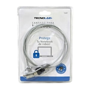 Candado Seguridad Notebook Tecnolab Con Llave Tl627