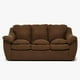 thumbnail image 1 of Sofa Galicia 3cpos Chocolate, 1 of 2