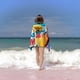 thumbnail image 2 of El Aula de Caitie Toalla de playa de secado rápido con diseño temático, regalo para mujeres y niñas, ideal para cumpleaños, fans, amantes de la música, uso en la playa o al aire libre, 78 × 180 cm, 2 of 6