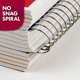 thumbnail image 5 of Cuaderno de espiral Mead de 5 materias, ancho 19 cm, rayado amplio, 180 hojas, 5 of 7