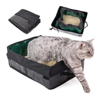 Genérico - Arenero Plegable Portátil Gato Viajes