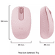 thumbnail image 2 of Mouse Inalámbrico Bluetooth Logitech M196 Rosa OPEN BOX, 2 of 3