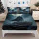 thumbnail image 1 of Bedding Dark Knight Hero Batman Moonlight Rock Guardian Symbolizing The Embodiment of Strength And Hope Pattern Mattress Protector Elastic Design Bed Sheet Perf, 1 of 1