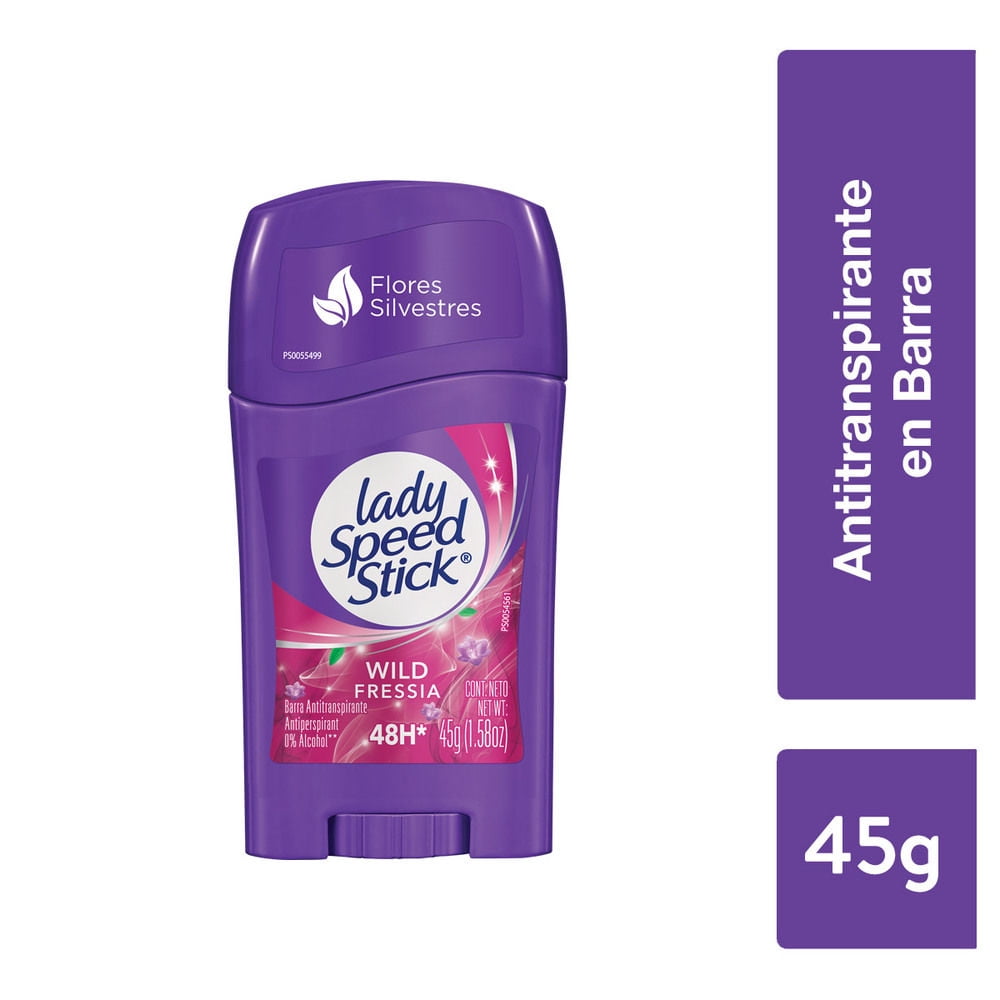 Desodorante En Barra Wild Fressia 45 g Lady Speed Stick