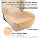thumbnail image 2 of Fundas para asiento de auto Suninbox de seda fría y cuero carbonizado, beige, 2 of 7