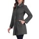 thumbnail image 4 of INSPIRE CHIC Abrigo de Mujer con Botonadura Simple, Manga Larga, Largo Tipo Túnica, Ropa de Invierno con Bolsillos, Talla L, Gris Oscuro, 4 of 6