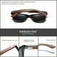thumbnail image 4 of Handmade Wooden Sunglasses by KINGSEVEN - UV400 Protection, Polarized Lenses, Retro Design - Perfect for Men & Women!, 4 of 5