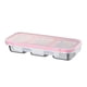 thumbnail image 1 of Contenedores de aperitivos de acero inoxidable de 3 paquetes para niños y adultos - Caja de almuerzo Bento de metal a prueba de puerro con 3 compartimentos - Contenedores de preparación para, 1 of 3
