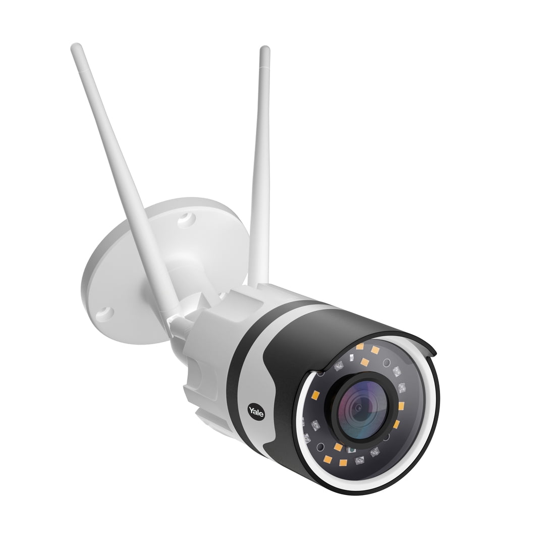 Cámara Wifi/hd Yale Apto Para Lluvia - Visión Nocturna + App