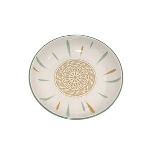Oem - Pack 4 Plato Sopero Decorativo Diseño Flor Redondo Mandala