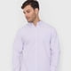 thumbnail image 3 of Camisa Hombre Oxford Clásica Lila Corona, 3 of 5