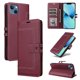 thumbnail image 1 of Premium Wallet Case for iPhone 14 Plus with Card Slots & Kickstand, Flip Cover Red, 1 of 6
