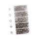 thumbnail image 3 of 200 Uds Anillos Partidos De Pesca Resistentes Para Equipo De Pesca Agua Dulce Agua Salada Círculo Ovalado, 3 of 5
