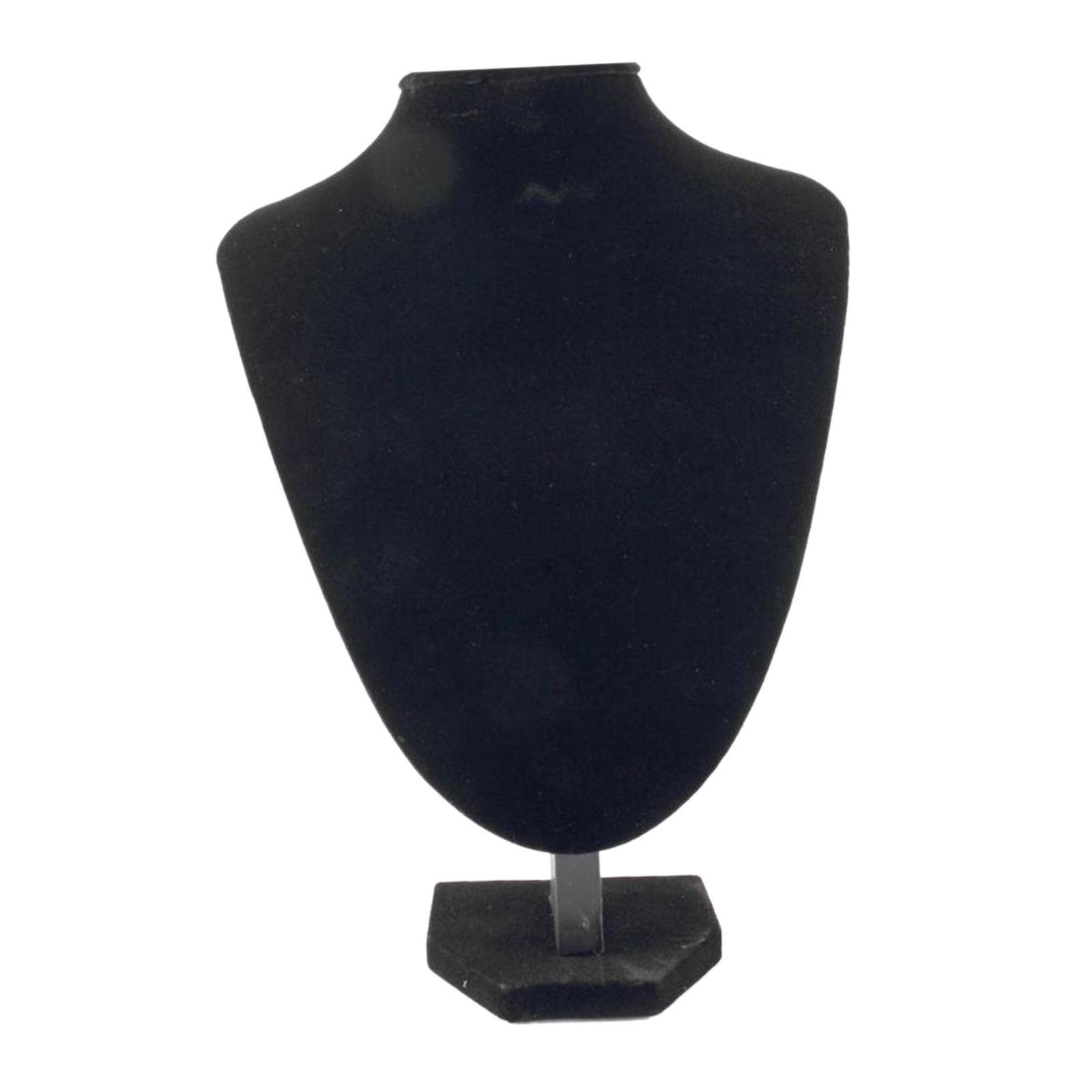 Magideal - Exhibición Elegante De La Joyería Maniquí Joyería Torre Estante Escaparate De Terciopelo Grande Modelo De Exhibición Para El Dormitorio Sala De , 24Cmx18Cm