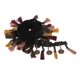 thumbnail image 1 of Encantos de cobre Borla Fringe Ribete Cinta Tela bohemia Costura Decoración, 1 of 5