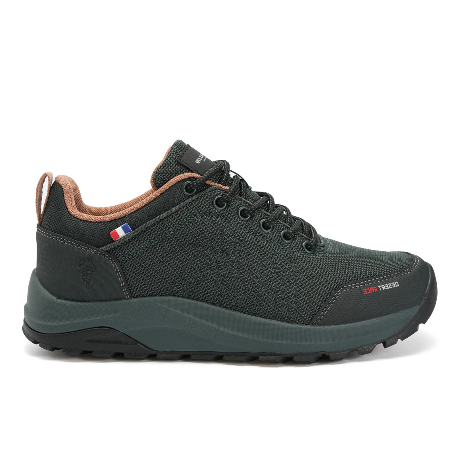 Michelin Footwear - Zapatilla Trail Running Mujer Color Verde Oscuro Y Gris Michelindr36