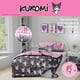 thumbnail image 5 of Juego de edredón y sábanas Franco Sanrio Kuromi & My Melody Bedding de 7 piezas, supersuave y acogedor, reversible con funda, completo (producto con licencia oficial), 5 of 7