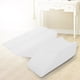 thumbnail image 2 of Cojín de espuma para piernas, soporte de cuña para aliviar el dolor de rodilla, almohada lavable (blanco), 2 of 8