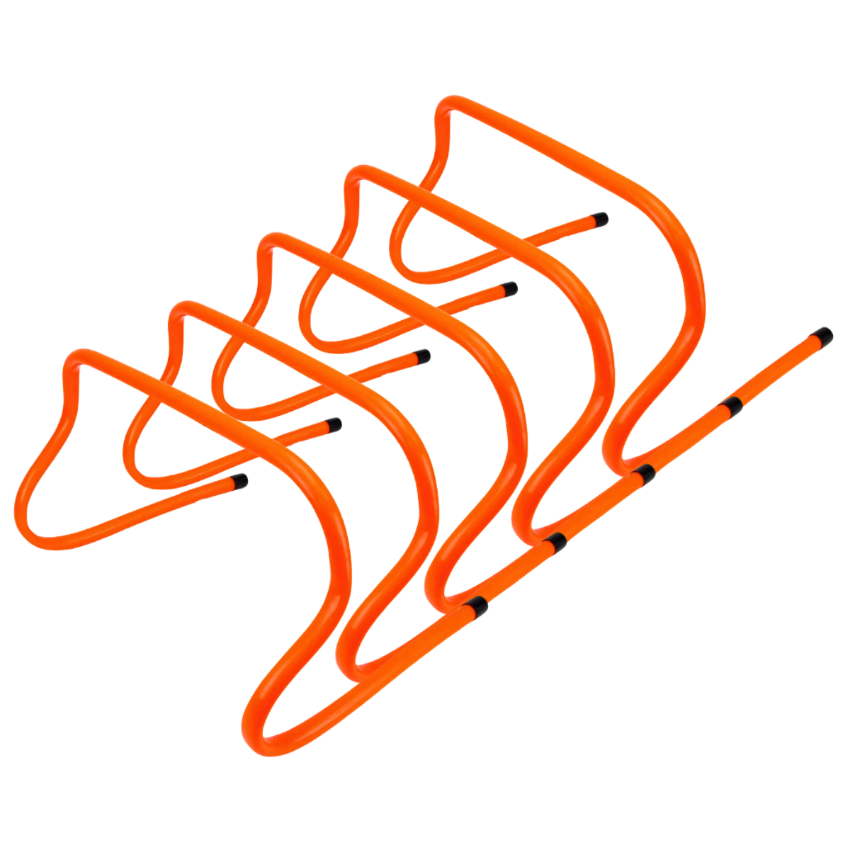 Linea Sport - Pack X5 Vallas De Salto 15 Cm Para Entrenamiento De Agilidad Y Reacción