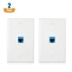 thumbnail image 2 of Wall Plate Cable Matters, paquete de 2 unidades, 1 puerto Ethernet Cat6, color blanco, 2 of 7
