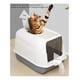 thumbnail image 4 of Arenero De Gatos Bandeja Sanitaria Xl Grande Cerrado, 4 of 5