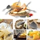 thumbnail image 5 of Juego de 4 cuchillos para queso de acero inoxidable, ideal para fiestas y celebraciones., 5 of 7