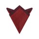 thumbnail image 1 of INSPIRE CHIC Pañuelos de Bolsillo para Hombre Color Contraste Seda Color Sólido Borde Pañuelos para Fiesta de Boda Talla Única Rojo Oscuro, 1 of 4
