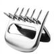 thumbnail image 1 of 2pcs Stainless Steel Bear Claw Separator Cooked Food Divider Turkey Fork Meat Divider BBQ Tear Meat Tools Kitchen Tools Fork Tongs BBQ Accessories Food Clip, 1 of 2