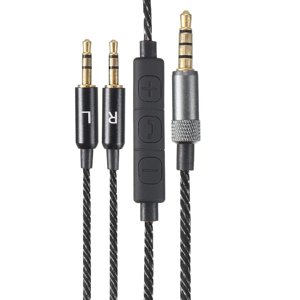 Tobysome - Cable De Repuesto Para Auriculares Sol Republic, Color Negro