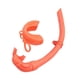 thumbnail image 5 of Snorkel De Buceo Tubo De Buceo En Forma De J Snorkel Húmedo Flexible Plegable Para Adultos Naranja, 5 of 5