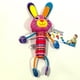 thumbnail image 4 of Baby Stroller Play-mat Hanging Toy Textured Bunny Rattle Crinkle Sound Palm Shake Sensory Soft Doll, 4 of 4